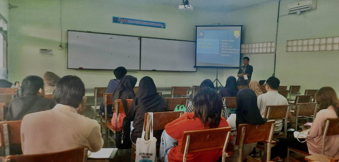 Sosialisasi Kuliah Non Tatap Muka terhadap Mahasiswa Teknik Kimia di IST AKPRIND Yogyakarta